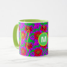 Caneca Personalizada | Caneca com Inicial Monogram