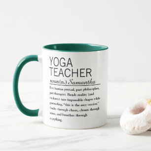Caneca Personalizada com Definição de Professor de