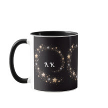 Caneca Personalizada com Estrelas em Espiral