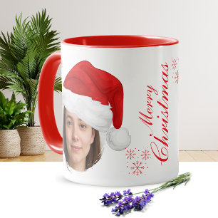 Caneca Personalizada com Foto de Papai Noel Pers