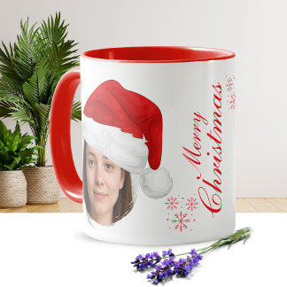 Caneca Personalizada com Foto de Papai Noel | Pers
