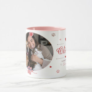 Caneca Personalizada com Foto de Pet Nome Person