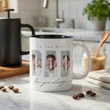 Caneca Personalizada com Foto do Papai de Presente