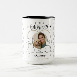 Caneca Personalizada com Foto e Nome para Amantes 