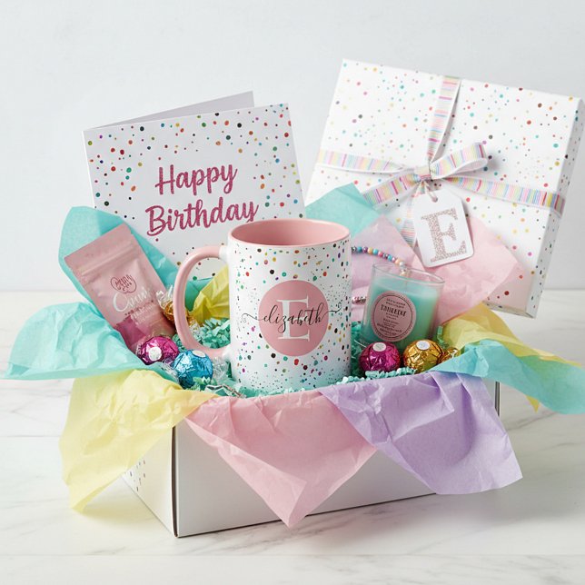 Caneca personalizada com pontos coloridos (Criador carregado)