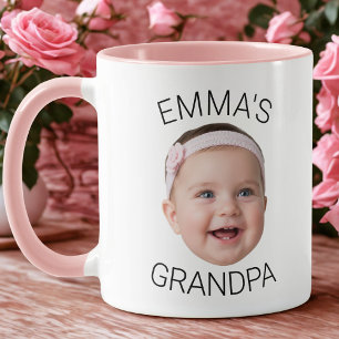 Caneca Personalizada com Rosto de Bebê para Aniver