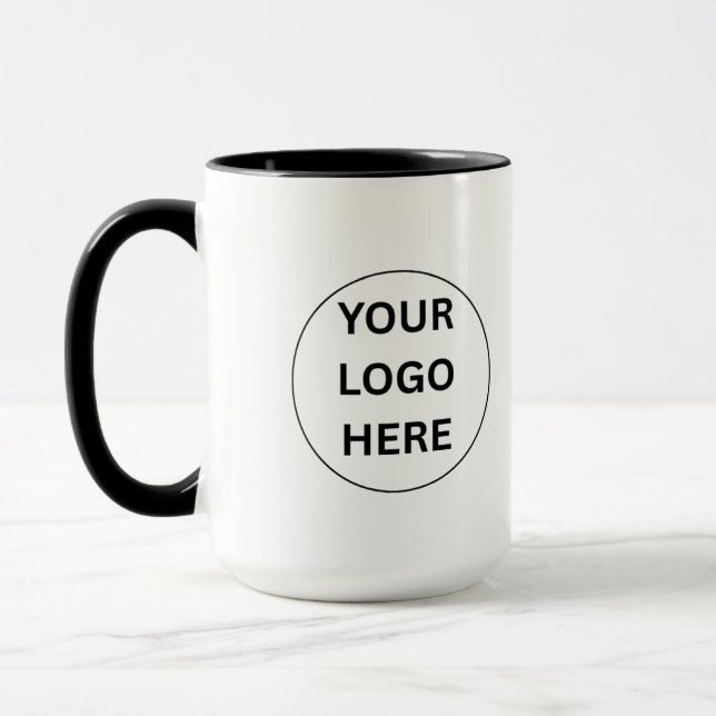 Caneca Personalizada com Seu Logotipo (Esquerda)