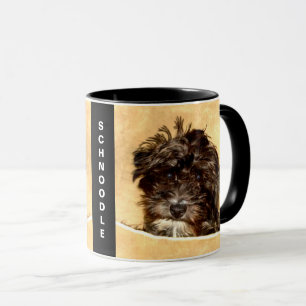 Caneca Personalizada Combo Cachorro Schnoodle