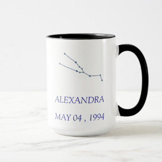 Caneca Personalizada da Constelação de Touro - Sta