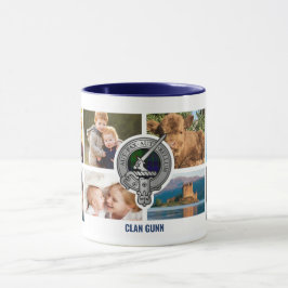 Caneca Personalizada da Família Clan Gunn