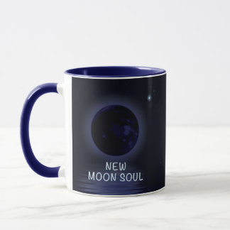 Caneca personalizada da fase da lua nova