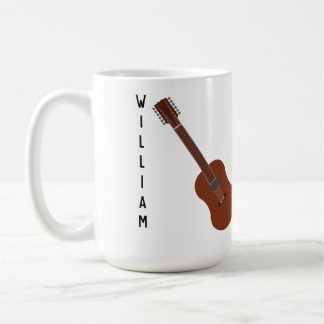 Caneca personalizada da guitarra 12-String