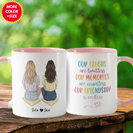 Caneca Personalizada da Melhor Amiga para Mulheres