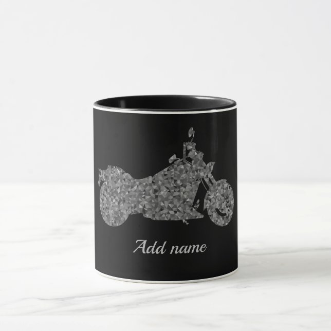 Caneca personalizada da motocicleta (Centro)
