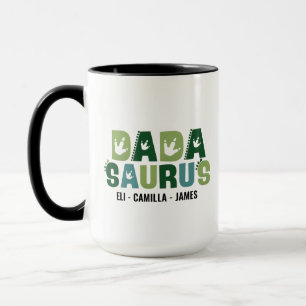 Caneca Personalizada Dadasaurus, Xícara de Café co