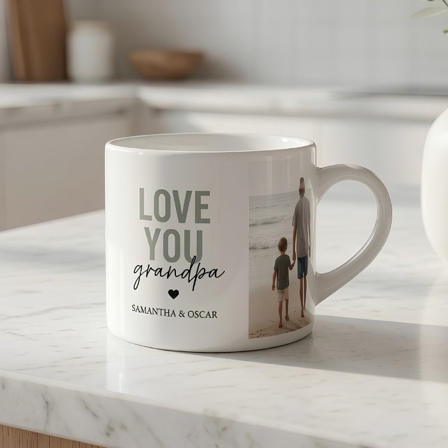 Caneca Personalizada de Amor Pelo Vô com Foto (Criador carregado)