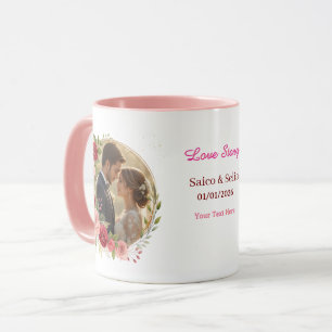 Caneca Personalizada de Aniversário de Casamento