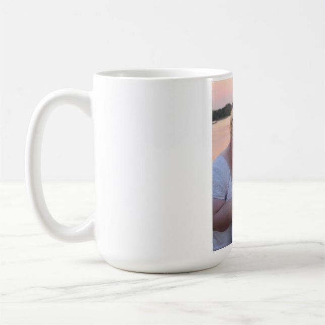 Caneca personalizada de café fotográfico (Esquerda)