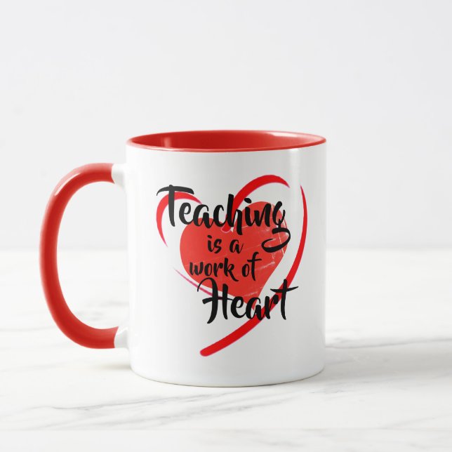 Caneca personalizada de ensino (Esquerda)