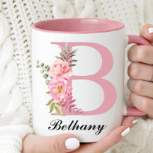 Caneca Personalizada de Flores Silvestres como Pre