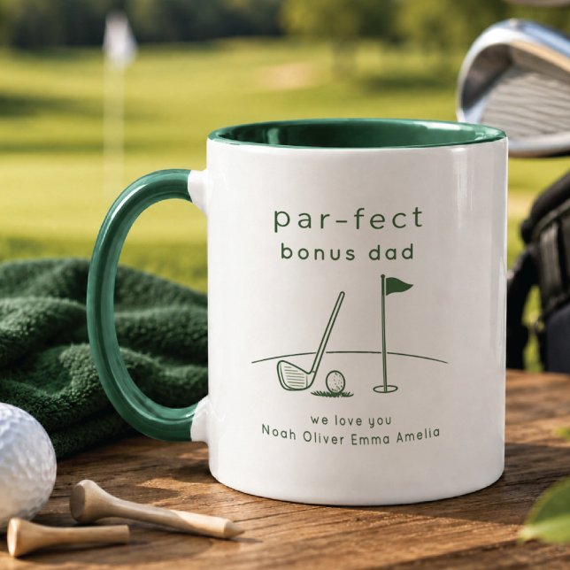 Caneca Personalizada de Golfe para o Papai Customi (Criador carregado)