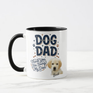 Caneca Personalizada de Papai Cachorro - Obrigado 