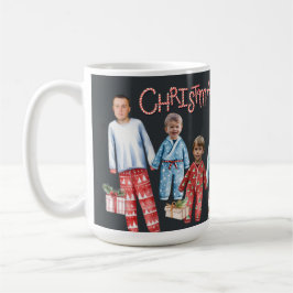 Caneca Personalizada de Pijamas de Natal