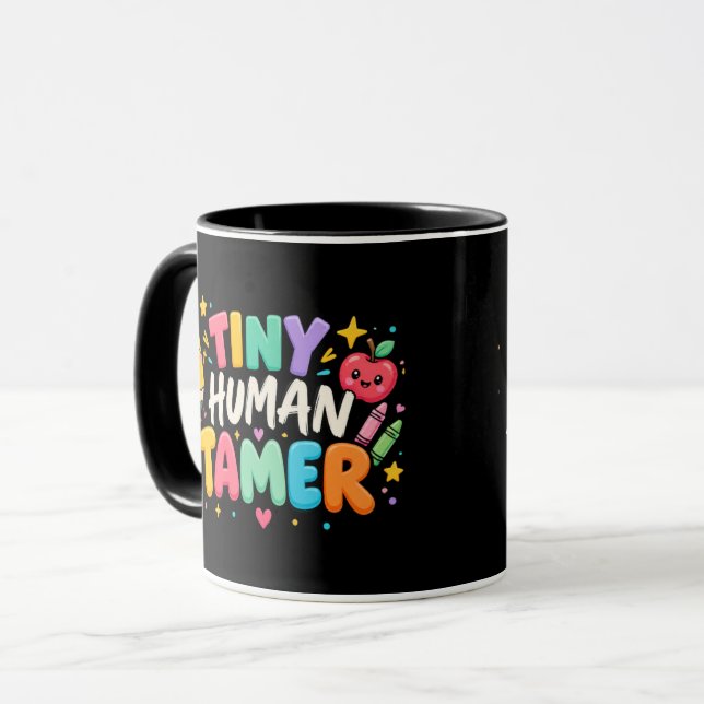 Caneca Personalizada de Professora Domadora de Hum (Frente Esquerda)