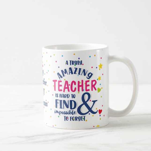 Caneca Personalizada de Professores - "Um Ensino R (Direita)