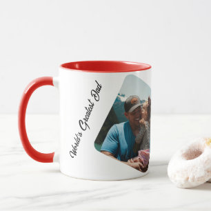 Caneca Personalizada De Uma Colagem De Fotos Da Família