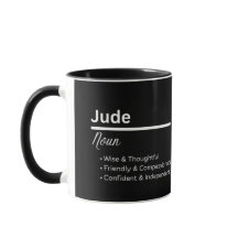 Caneca Personalizada Definição do Nome Jude Mascul