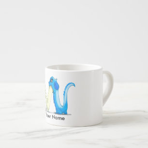 Caneca personalizada do café com o monstro de "W"