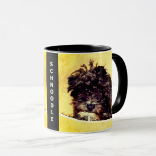 Caneca Personalizada do Cão Schnoodle