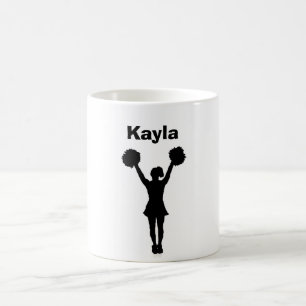 Caneca personalizada do "cheerleader"