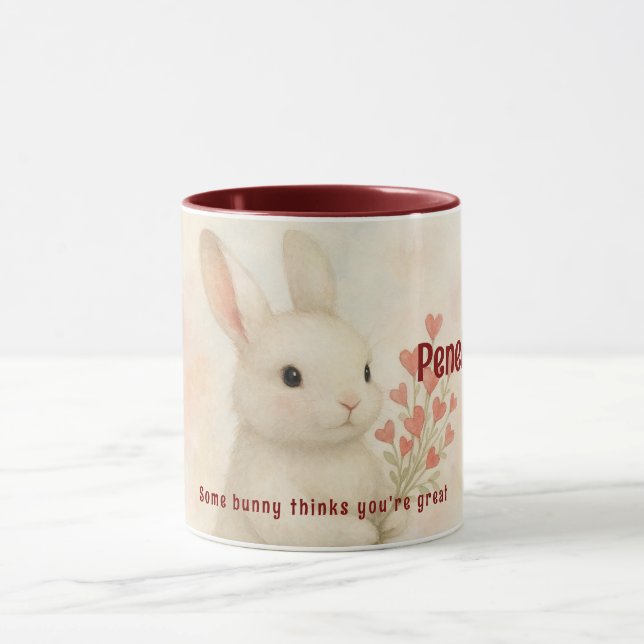 Caneca Personalizada do Coelho  (Centro)