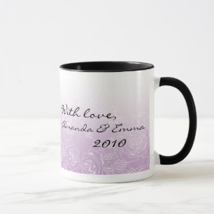 Caneca personalizada do dia das mães dos rosas