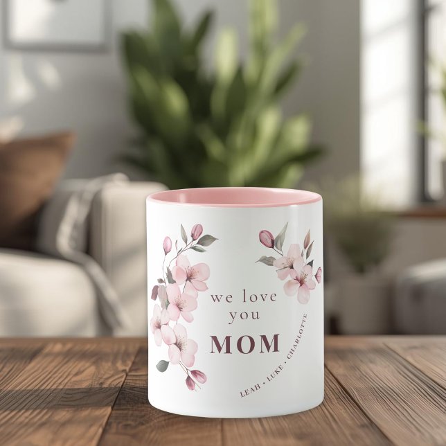 Caneca personalizada do Dia das Mães para a Mamãe (Criador carregado)