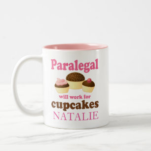 Caneca personalizada do escritório do Paralegal