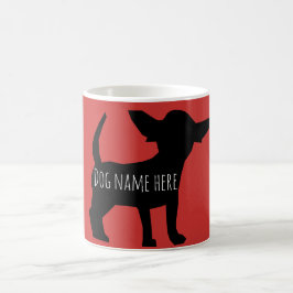 Caneca personalizada do filhote de cachorro do