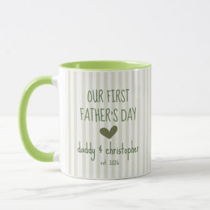 Caneca Personalizada do Nosso Primeiro Dia dos Pai