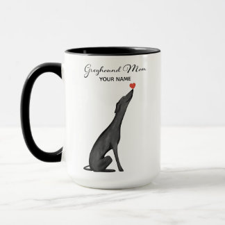 Caneca Personalizada Greyhound Mãe, Personalizada,