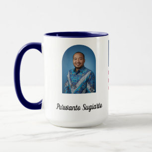 Caneca Personalizada Honra Para Servir ao Herói do
