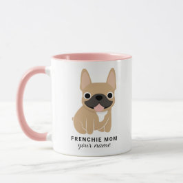 Caneca Personalizada Mãe do Frenchie, caneca do Bu