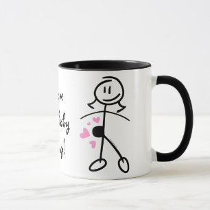 Caneca personalizada mamã da vara da colisão do