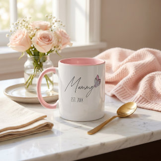Caneca Personalizada Mamãe Ano de Fundação para o 