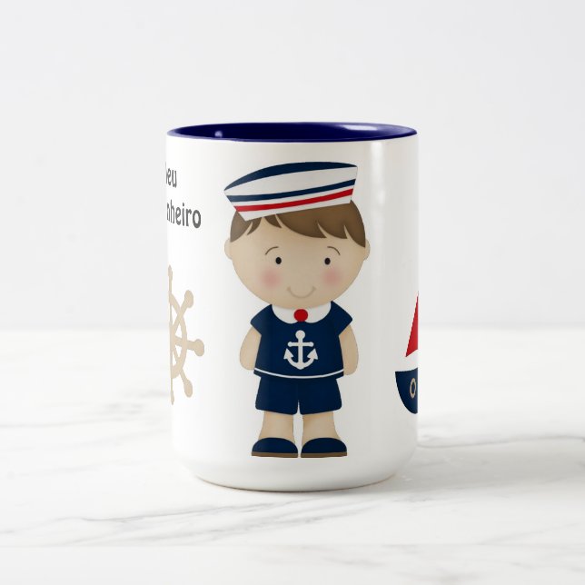 Caneca Personalizada Marinheiro (Centro)