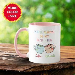 Caneca Personalizada Melhor-Chá – Presente para Me