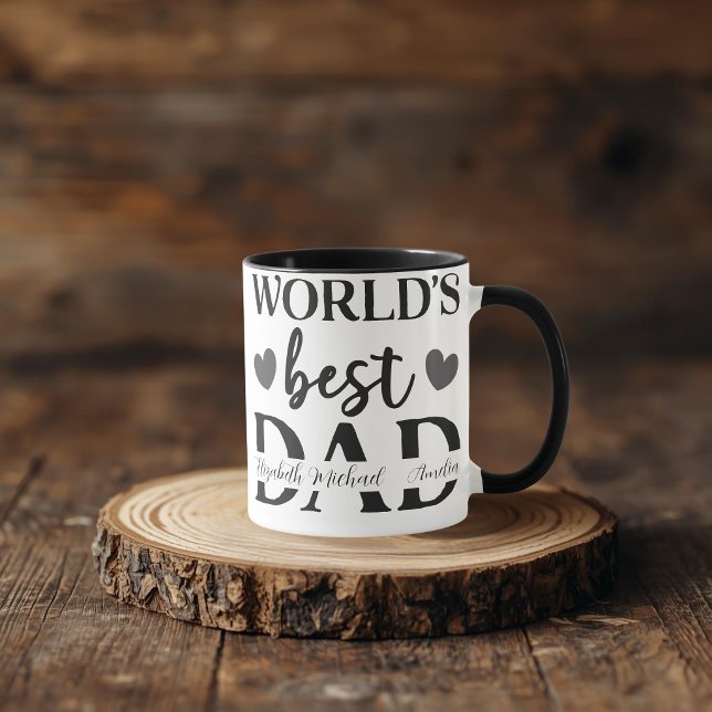 Caneca Personalizada Melhor Pai do Mundo (Criador carregado)