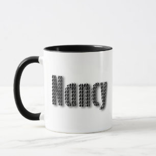 Caneca Personalizada "Nancy" em Arte Preta e Branca