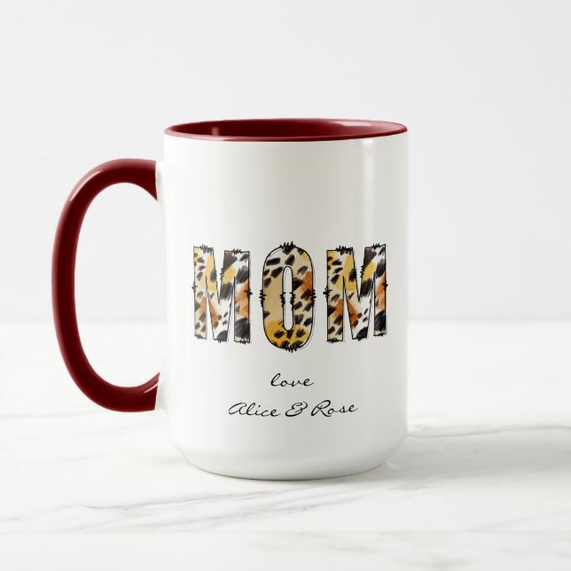 Caneca Personalizada Nome Mamãe (Esquerda)